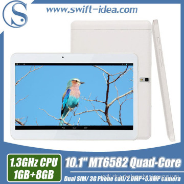 10.1" Mtk Quad Core 3G Tablet PC with Dual SIM Card (PMQ1035T)